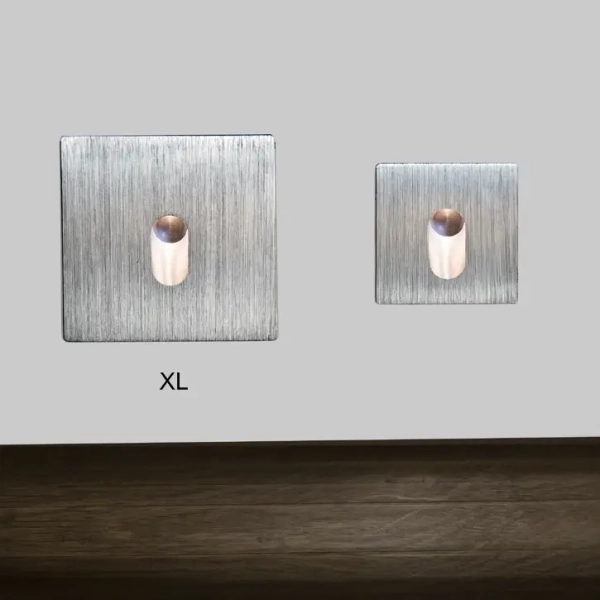 Lampa ledowa schodowa Lesel 001 XL 100102108 Elkim 1W 3000K srebrne