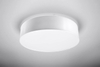 Sufitowa LAMPA SL.0126 okrągła OPRAWA natynkowa PLAFON biały