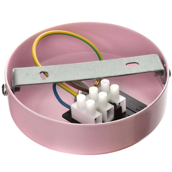 Wisząca LAMPA loft MALMO MLP6199 Milagro metalowa OPRAWA zwis różowy