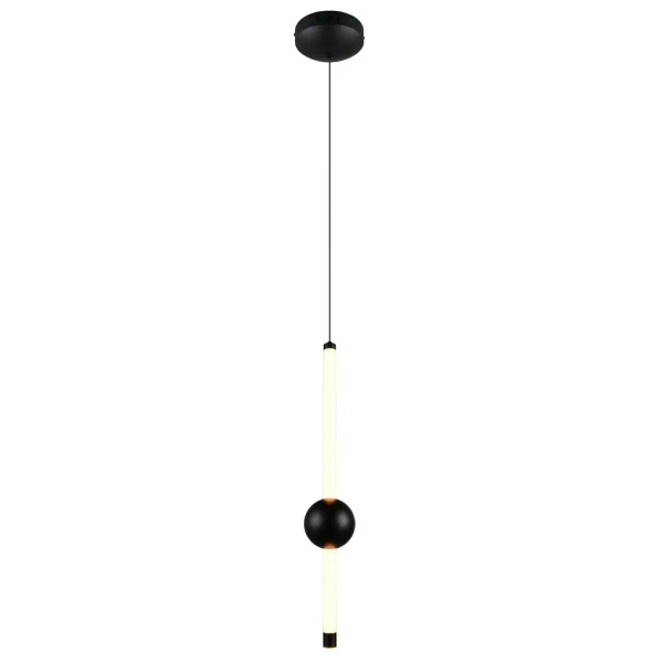 Podłużna lampa zwisająca Melita 331510132 LED 6W 2300-4000K czarny biały