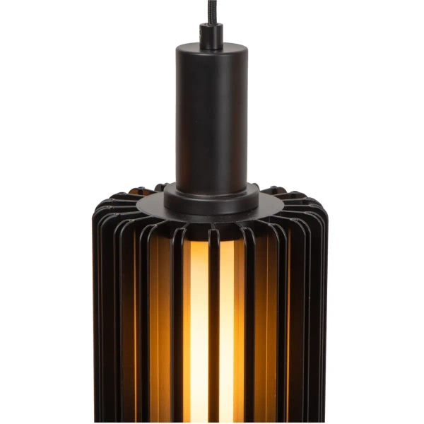 Nowoczesna lampa wisząca Lambres 45410/05/30 na listwie czarna