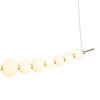 Wisząca lampa Ronza PND-36472-37W-3K-GD Italux LED 37W 3000K kule balls złoty biały