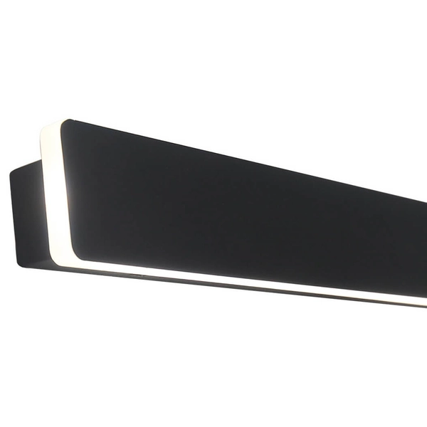Ścienny kinkiet Bodo LP-789/1W 90 BK LED 12W 3000-6000K IP54 czarny