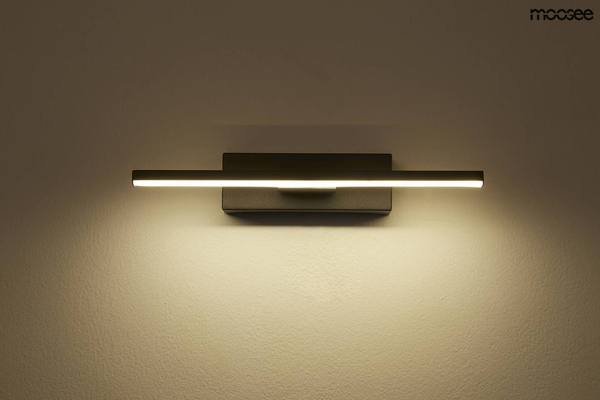 Minimalistyczny kinkiet Rem MSE010100298 obrotowy czarny