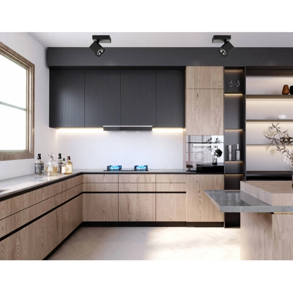 Minimalistyczna lampa sufitowa Averio spot LED 5W 4000K czarny