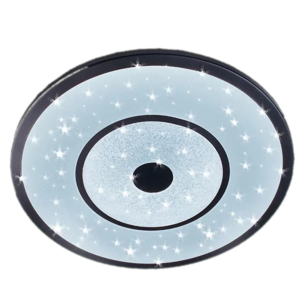 LAMPA sufitowa VEN P-9170/51 dekoracyjna OPRAWA plafon LED 74W z efektem gwiazd biały