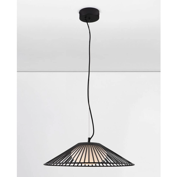 Jadalniana lampa zwisająca PENA LE44249 LED 15W 3000K druciana czarna biała