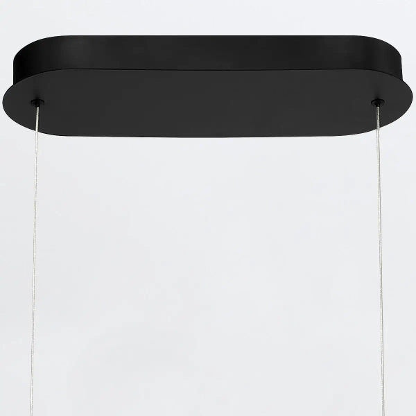 Lampa wisząca nad stół Demark QN-DEMARK-LP-BK LED 58W 3000K owalna czarny