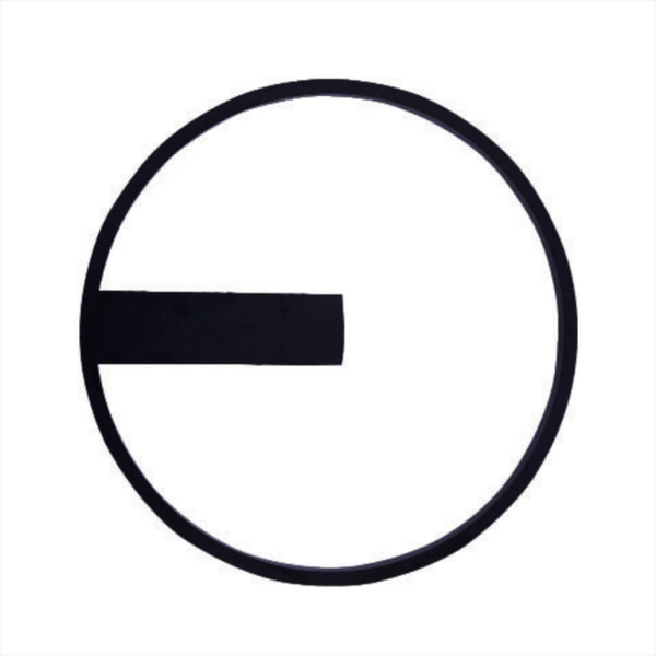 Ledowy plafon do jadalni Corit E82907-82 Zumaline 18W 4000K czarny