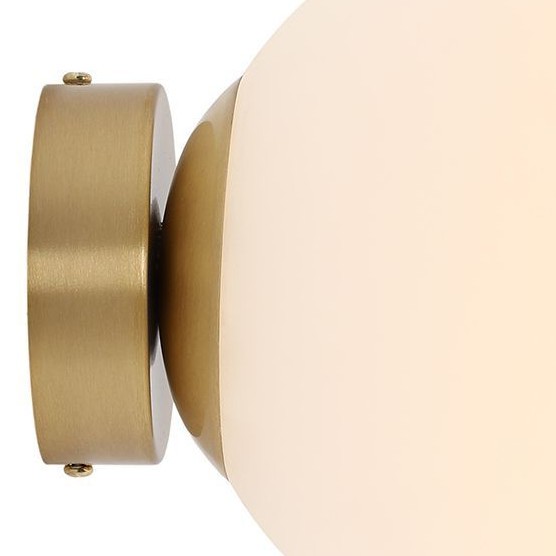 Modernistyczny kinkiet BALL 1076C40_M Aldex ball mosiądz