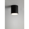 Sypialniana lampa nasufitowa Tubo 40840 Sigma metalowa czarna
