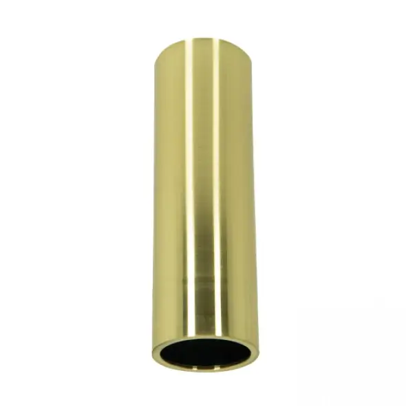 Sufitowa punktowa lampa 23222 pionowa tubka do jadalni mosiądz