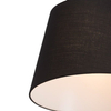 Lampa wisząca nad wyspę Adam AZ1841+AZ2586 Azzardo abażurowa czarny chrom