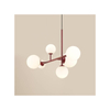 Lampa wisząca Dione 1092K15 nowoczesna balls czerwona