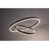 Wisząca ledowa lampa do salonu Isaure 72305 LED 80W 3000-6500K czarny