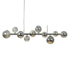 Nowoczesna lampa do salonu SERENITY 1214 podłużna kule czarna