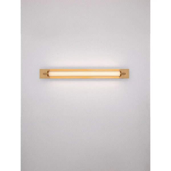 Podłużna lampa ścienna FELORNA LE45689 LED 16W 3000K belka IP44 złota