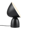 Metalowa lampa stołowa Hello 2220215003 z wtyczką czarna biały