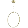 Salonowa lampa wisząca Acirculo ST-10453P/D600A gold Step LED 72W 3000K ring złoty