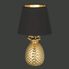 Stołowa lampka dekoracyjna Pineapple R50421079 RL Light ananas złota czarna