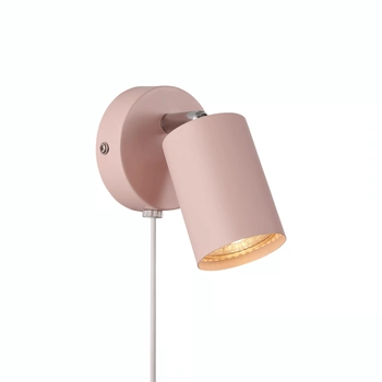 Dziecięca lampa ścienna EXPLORE 2113251057 regulowana z włącznikiem różowy