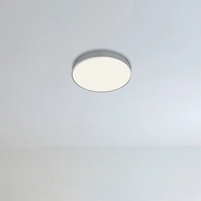 Nowoczesna LAMPA sufitowa TESIA 3315 Rabalux okrągły plafon LED 36W 4000K do salonu srebrny