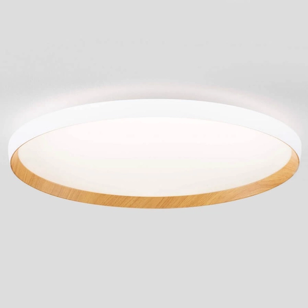 Sufitowa lampa do jadalni VINAMAR LE44890 LED 55W 2700-3000K biała drewniana