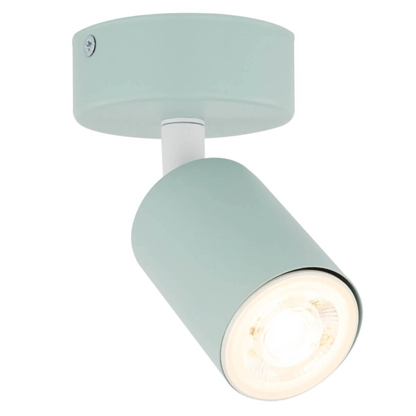 Reflektorek ścienny Livia 10220 do gabinetu tubka rurka miętowy