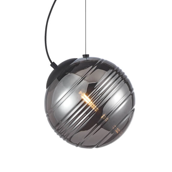 Wisząca lampa kula Perona PND-92389-1-BK Italux czarny grafitowy