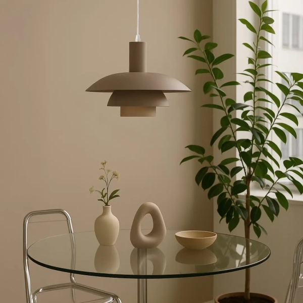 Jadalniana lampa wisząca Ferro ML2361 nad stół kaszmir