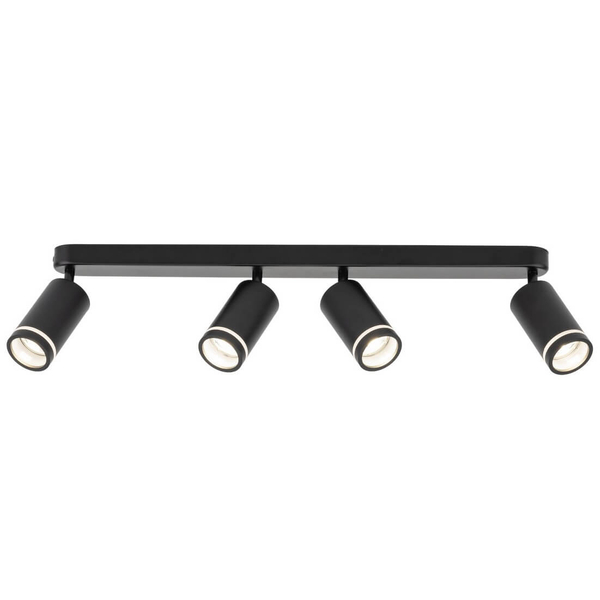 Sufitowa lampa do sypialni Jet 6916 sople z regulacją czarna