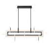 Metalowa lampa wisząca Inizio QN-INIZIO-LP-M-BK LED 86W 3000K czarny