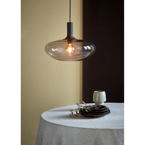 Jadalniana lampa wisząca Alton 48973047 czarny przydymiony