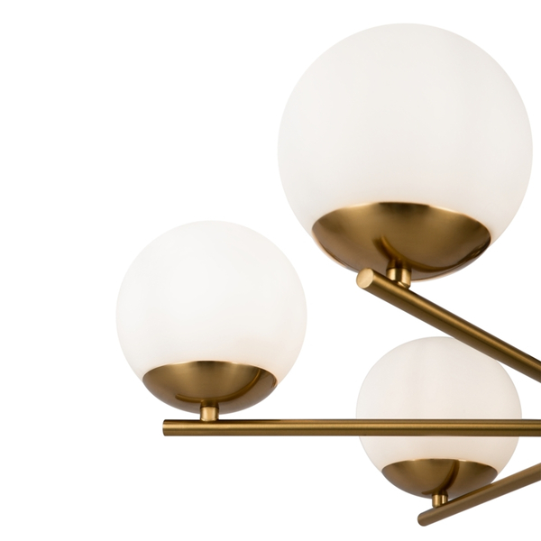 Wisząca lampa kule Marble MOD187PL-06BS Maytoni metalowa mosiądz