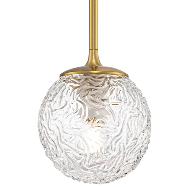 Lampa wisząca kulista Ligero MOD061PL-01BS1 ball mosiądz
