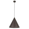 Trójkątna lampa wisząca nad stół CONO 10038 brązowy