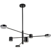 Regulowana lampa sufitowa Clex ST-8102P-6 Step LED 8W 3000K czarna