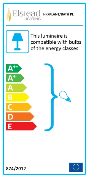 Kinkiet LAMPA ścienna Plantation HK-PLANT-BATH-PL Elstead Hinkley łazienkowa OPRAWA szklany ananas IP44 nikiel