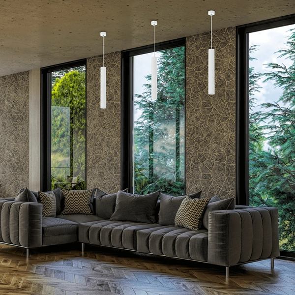 Lampa podłużna wisząca Hudson MLP8798 klasyczna czarna