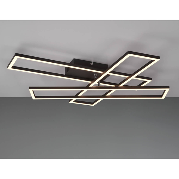 Plafon TESSORA DL132-64423 RL Light LED 36W 2700-6000K geometryczny czarny