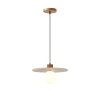 Lampa zwisająca do jadalni Lando P0650 nad stół kula kamień