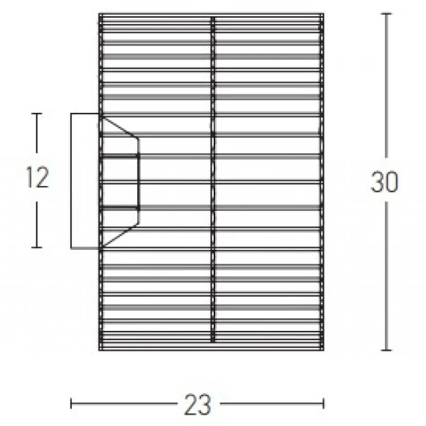 Ażurowy ścienny kinkiet do sypialni 20240 nocny rattanowy czarny