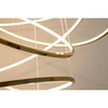 Wisząca lampa z pilotem Ring Slim MSE1501100164 Moosee LED 130W 3000K ringi złote
