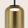 Potrójna lampa wisząca 23232 LED 36W 3000K do jadalni czarny złoty