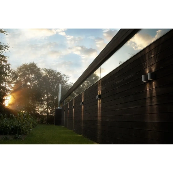 Lampa na elewacje Canto 49701010 LED 10,6W 3000K IP44 tuba szary