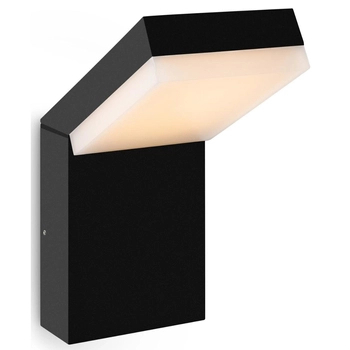 Ścienna lampa zewnętrzna Paso O595WL-L12B3K Maytoni LED 12W 3000K IP54 czarna