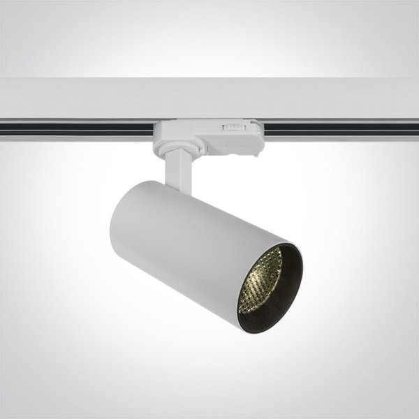 Regulowana lampa sufitowa ISA MYL.00082 LED 12W 3000K 3-fazowa tuba biały