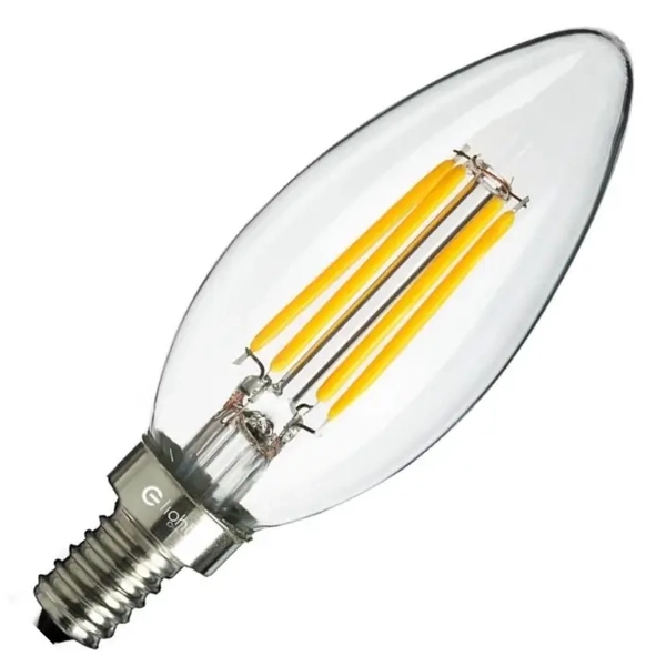 Filamentowa żarówka świecznikowa EKZF8613 E14 4000K dekoracyjna
