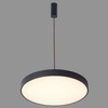 Okrągła lampa wisząca ORBITAL 5361-860RP-BK-3 zwis LED 24W 3000K czarny