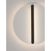 Okrągła lampa ścienna do salonu GALURCA LE45108 LED 20W 2700K biała czarna